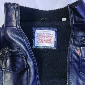 Official Levi's Black Biker Style Jacket